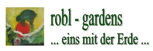 Das Logo :: eins-mit-der-erde.de
robl - gardens
... eins mit der Erde ...