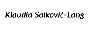 Das Logo :: salkovic.de
Klaudia Salkovic-Lang
Diplom Musikpädagogin im Hauptfach Jazzgesang